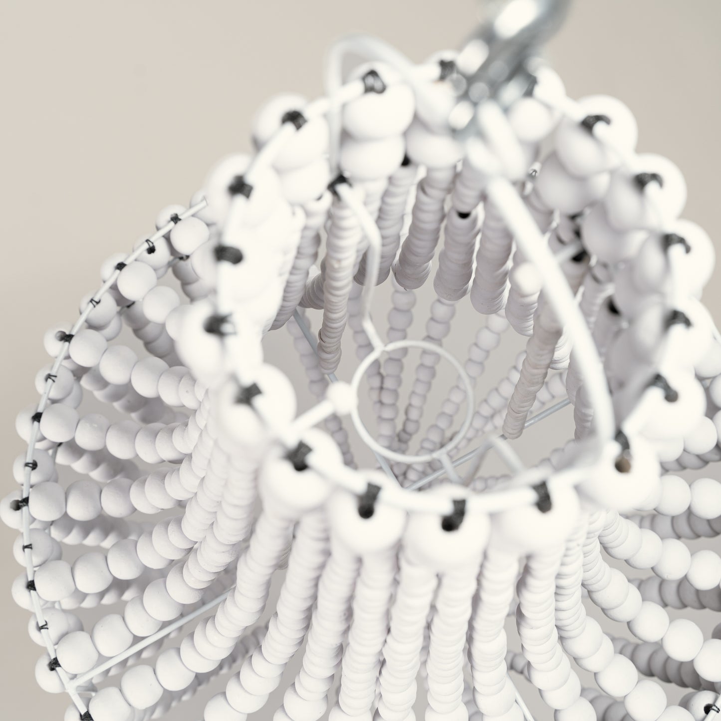 Lampshade "Silver fountain"