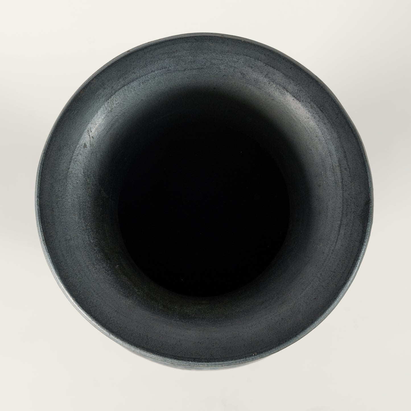 Decorative vase "Classic rope" gray