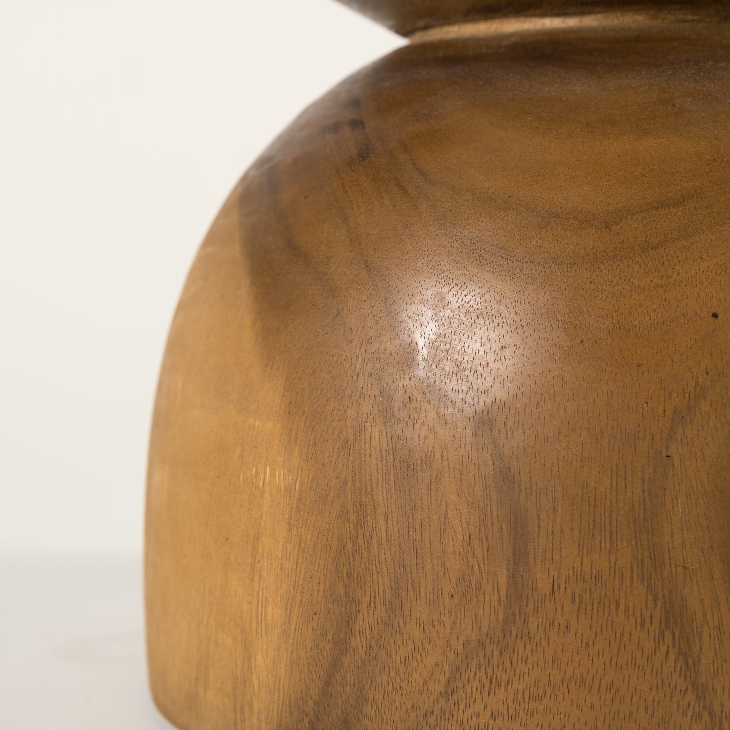 Natural wood log table "Symmetric"