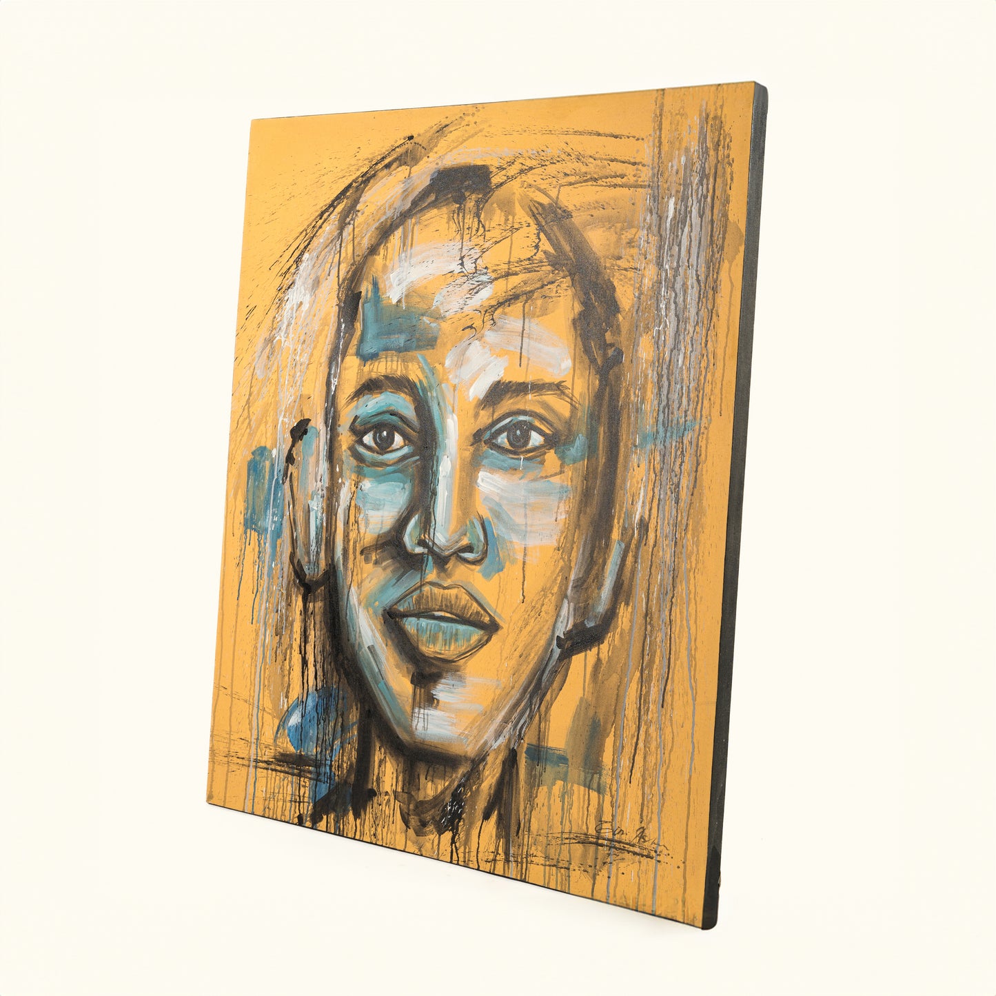 Painting "Electric Face" Komang