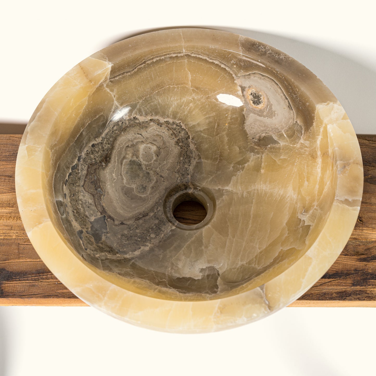 Praustuvas iš onikso "Perfect bowl"