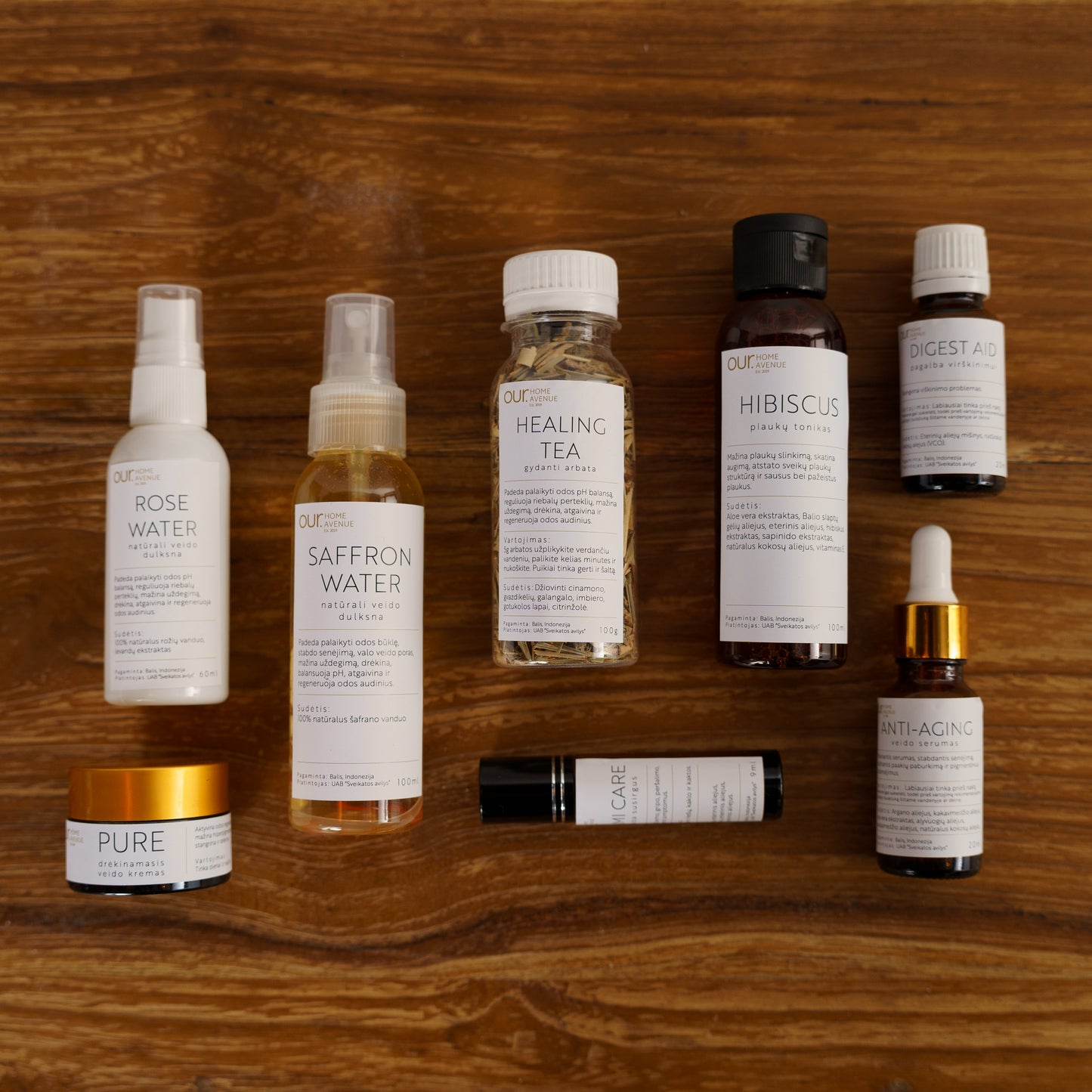 ROSE WATER natural face mist 60 ml