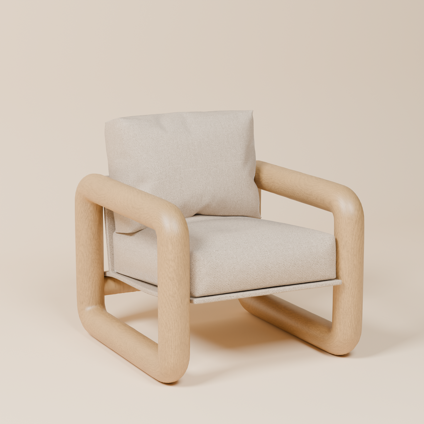 Minkštas fotelis "Awan"