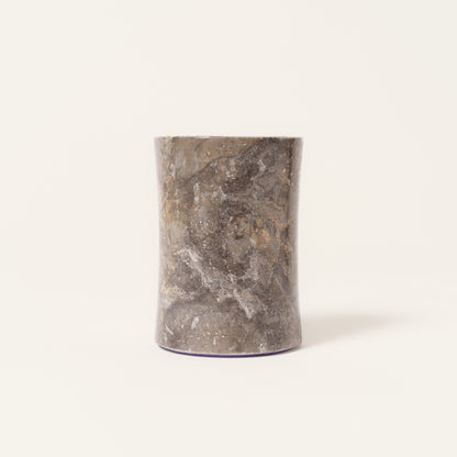 A cup made of marble