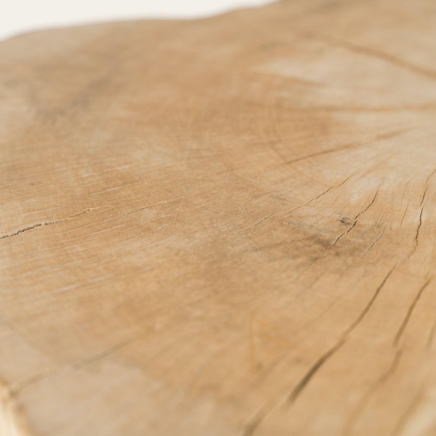 Natural wood log table "Lychee stool"