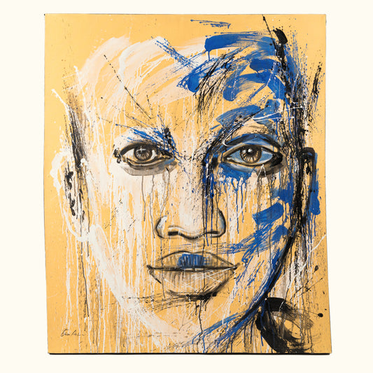 Painting "Mystic Face" Komang
