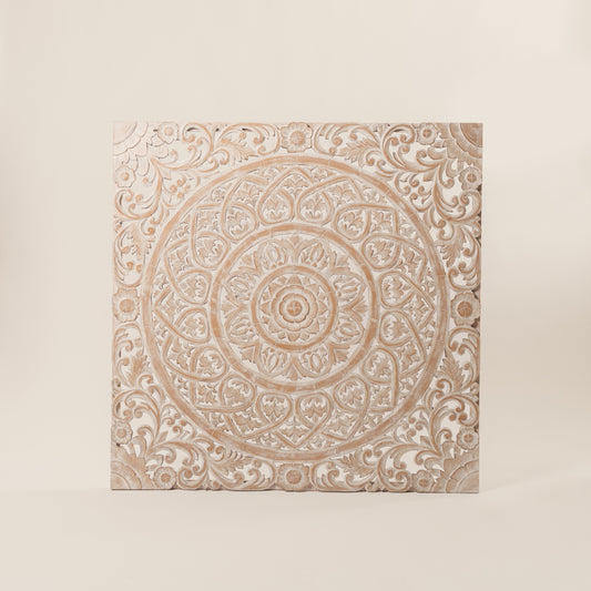 Medinė mandala 120x120 circle