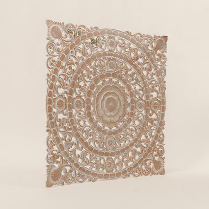 Medinė mandala 100x100 flower