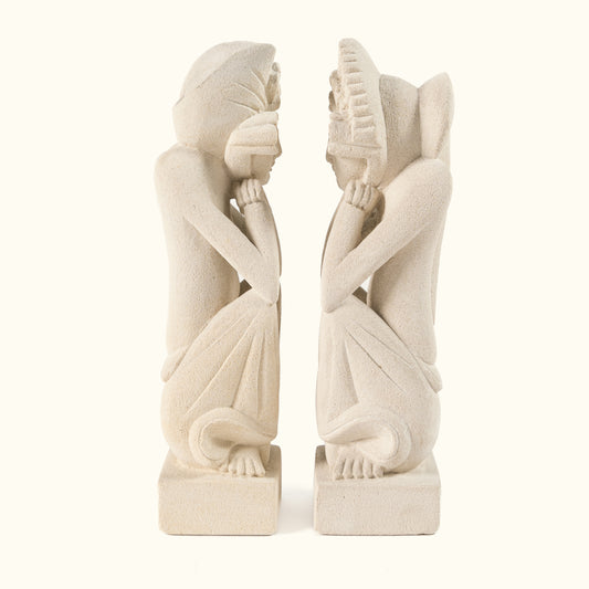 Stone figurines "Yin & Yan"