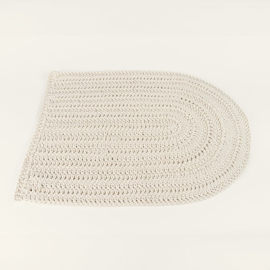 Braided cotton rug