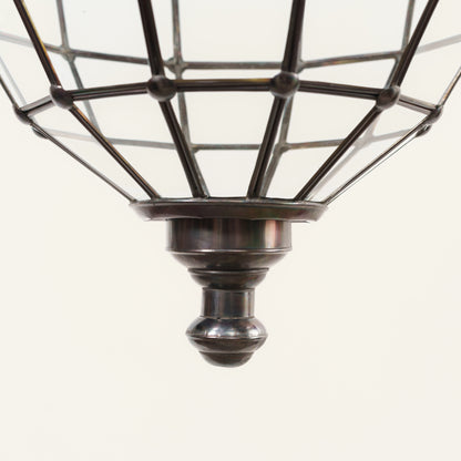 Lampshade "Silver fountain"