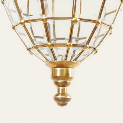 Lampshade "Silver fountain"