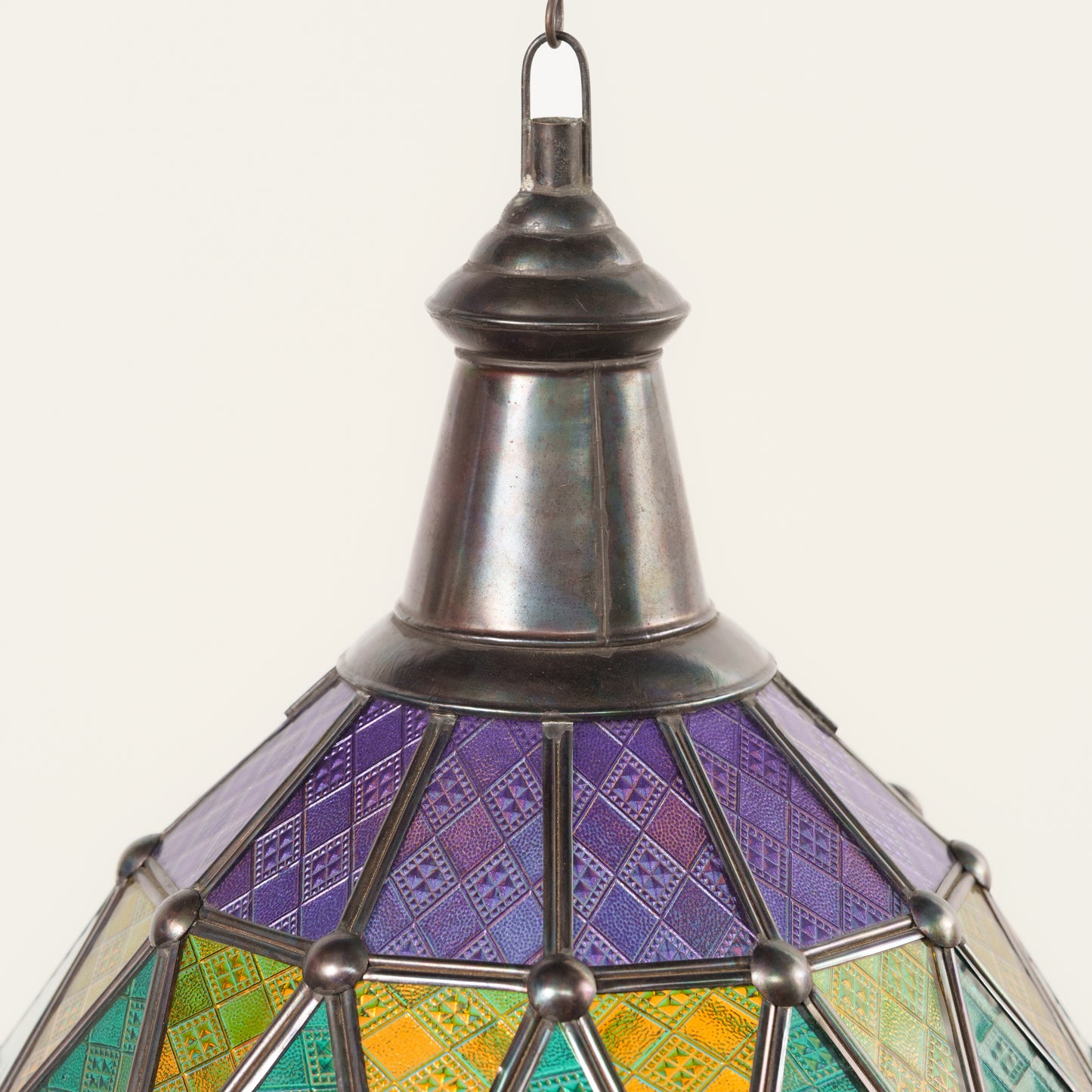 Lampshade "Silver fountain"