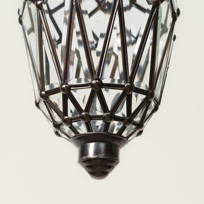 Lampshade "Silver fountain"