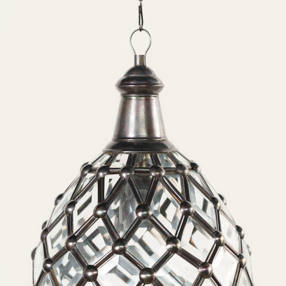 Lampshade "Silver fountain"