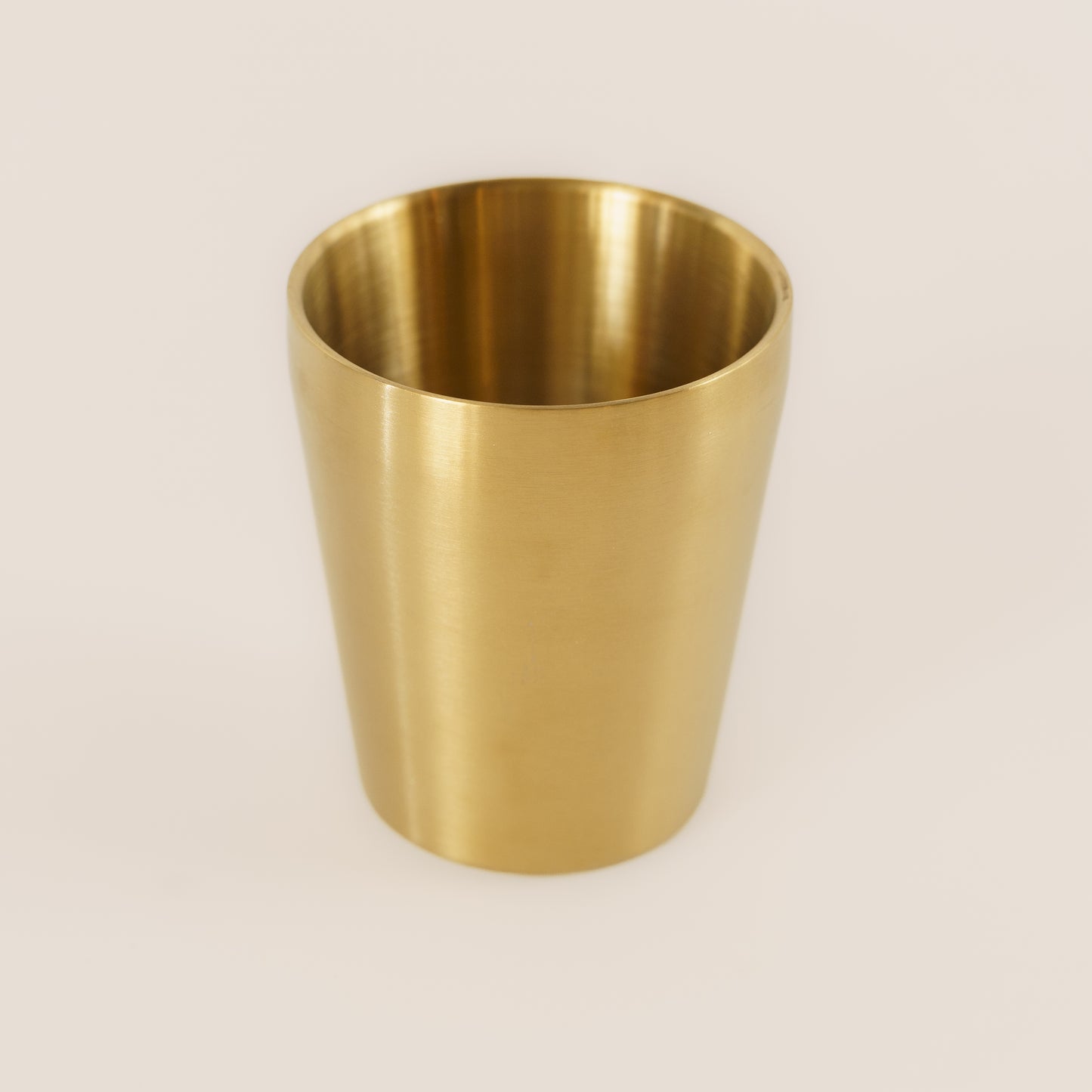 Brass cup