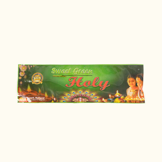Natural incense with perfume "Sweet Green Holy"