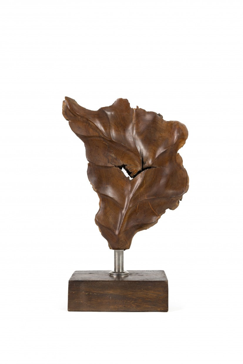 Business gift: sculpture "Leaf"